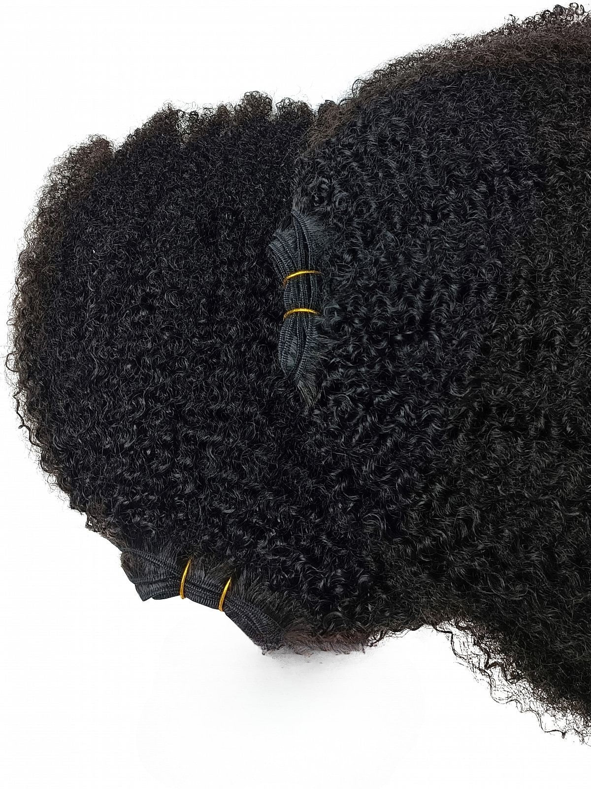 Closure HD + 4 bundles Texturés Kinky curly (3b-3c)/Afro Kinky (4a-4b)