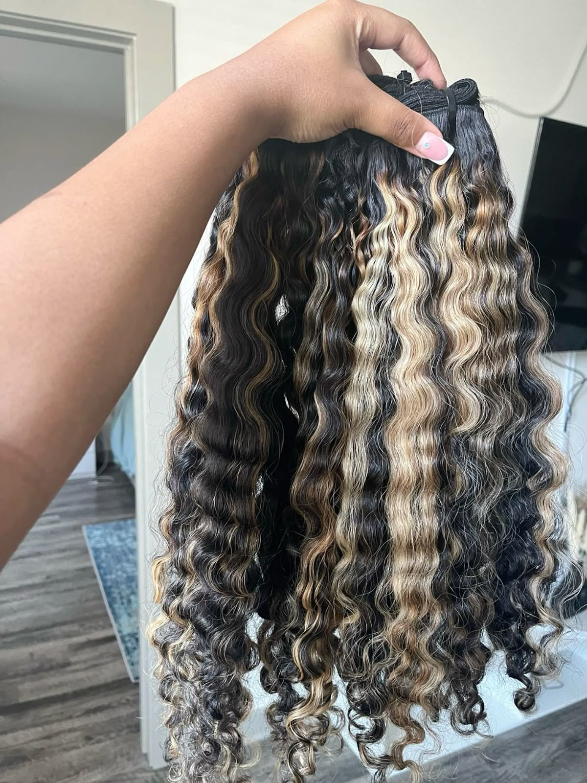 Lot (3) Texturés Burmese curls/ Pixie curly