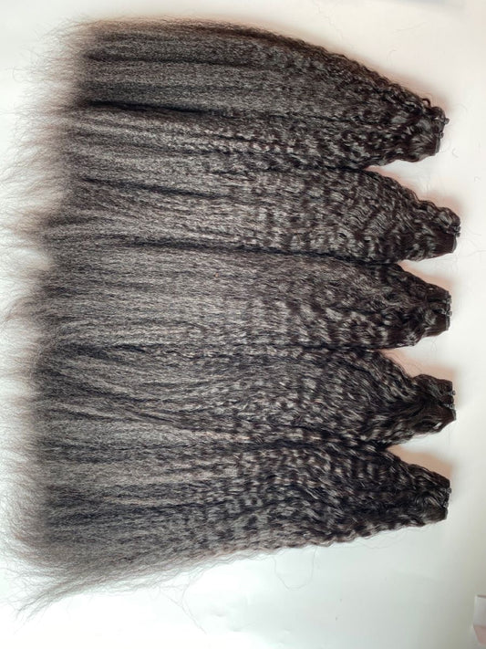 Lot (3) Texturés Kinky Straight/Yaki straight