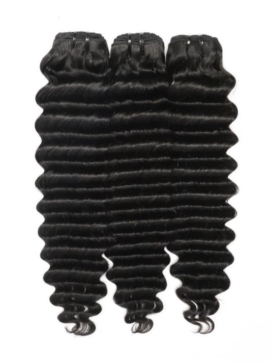 Closure HD + 3 bundles Texturés Loose waves/Loose deep